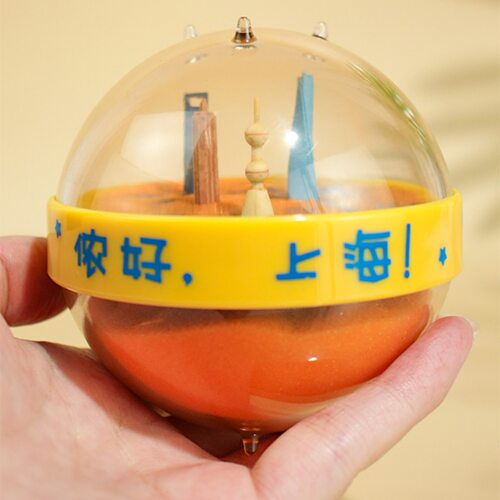 上海特色沙漏少女心纪念品礼品