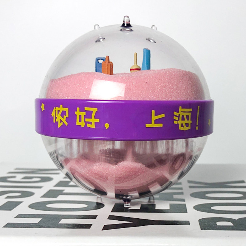 侬好上海特色沙漏创意少女心解压个性摆件纪念品礼物房间桌面饰品