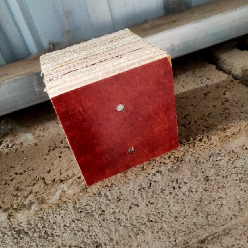 定制胶合板多层板脚墩木屑刨花墩