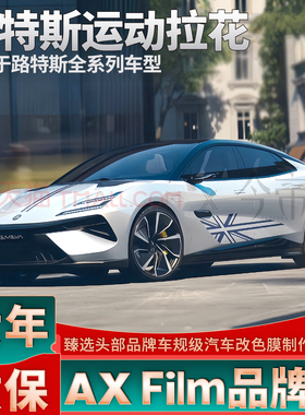 适用于路特斯EMEYA繁花拉花ELETRE机盖车身车门贴纸EMIRA装饰车贴