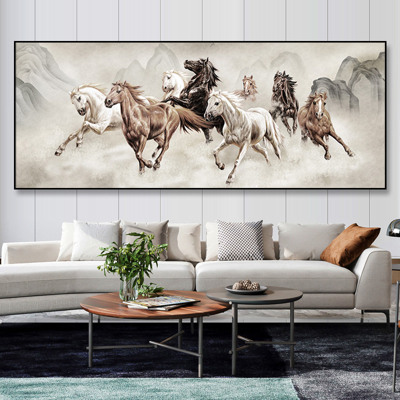 马到成功十字绣钻石画5d满钻新款