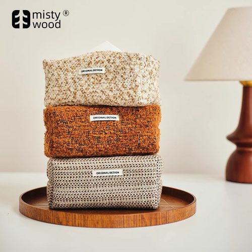 mistywood纸巾盒氛围感橙色