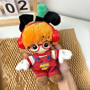 泡泡玛特DIMOO迪士尼系搪胶公仔娃衣高飞布鲁托背带裤衣服替换装