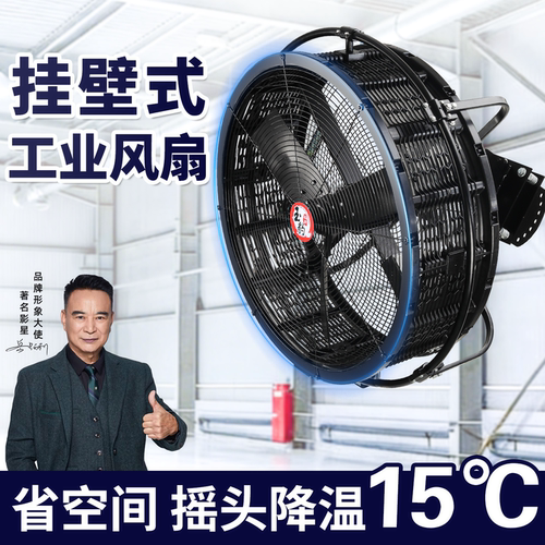 工业风扇强力电风扇大功率车间仓库工厂用大风机手推可移动大风扇