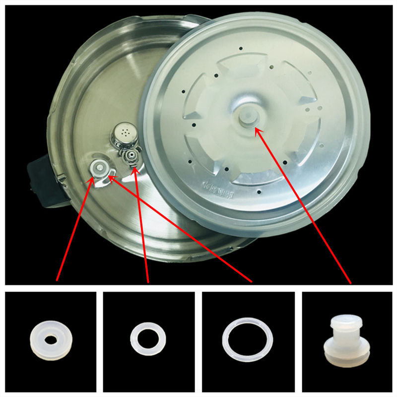 热销通用高压锅配件电子压力锅密封圈浮子阀保险阀排气阀小胶圈垫