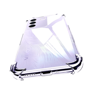 适用于vivov27e手机壳VIVO V27E保护套VIVO V2237透明硅胶全包四角气囊男女个性防摔软外壳
