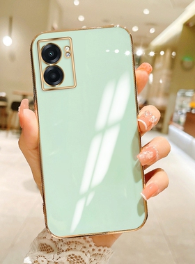 适用于Realme Narzo 50 5G手机壳realme真我narzo50防摔软壳RMX3572保护套硅胶全包5G版电镀网红情侣纯色外壳