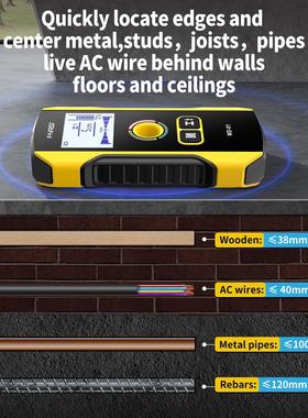 WD-01 Metal Detector Wall Scanner AC Live Cable Wires
