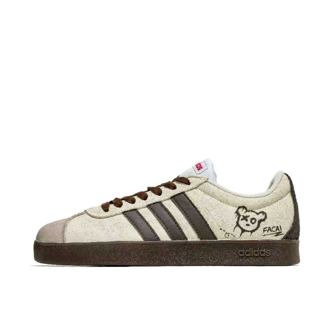 【定制球鞋】adidas neo Vl Court 2.0  小熊来福 HQ1802