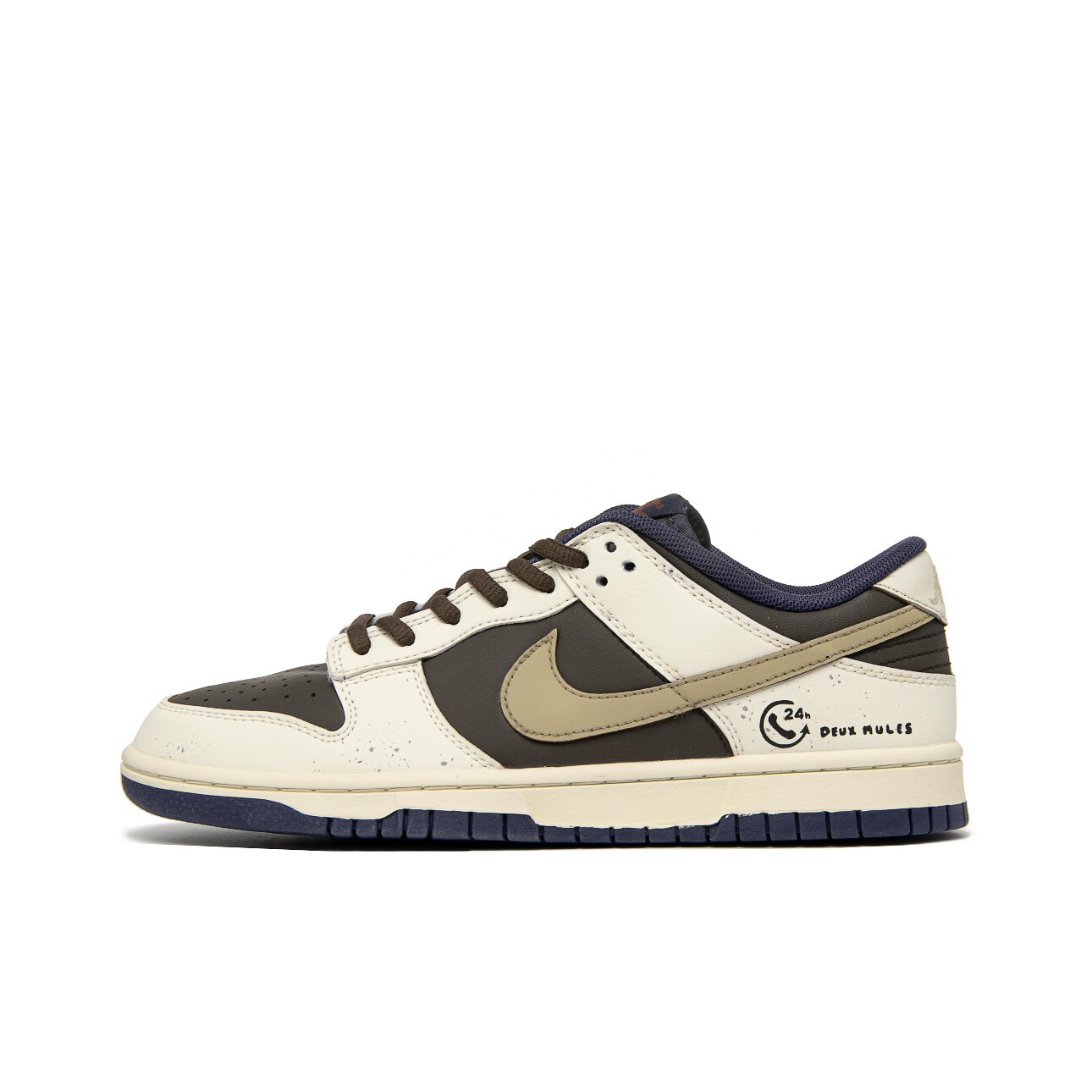 【定制球鞋】Nike Dunk 栗子之心 户外 防滑耐磨 米棕 FV8106-361