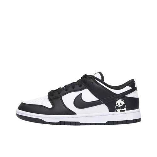 【定制球鞋】 Nike Dunk 板鞋 白黑十 HF5441-100