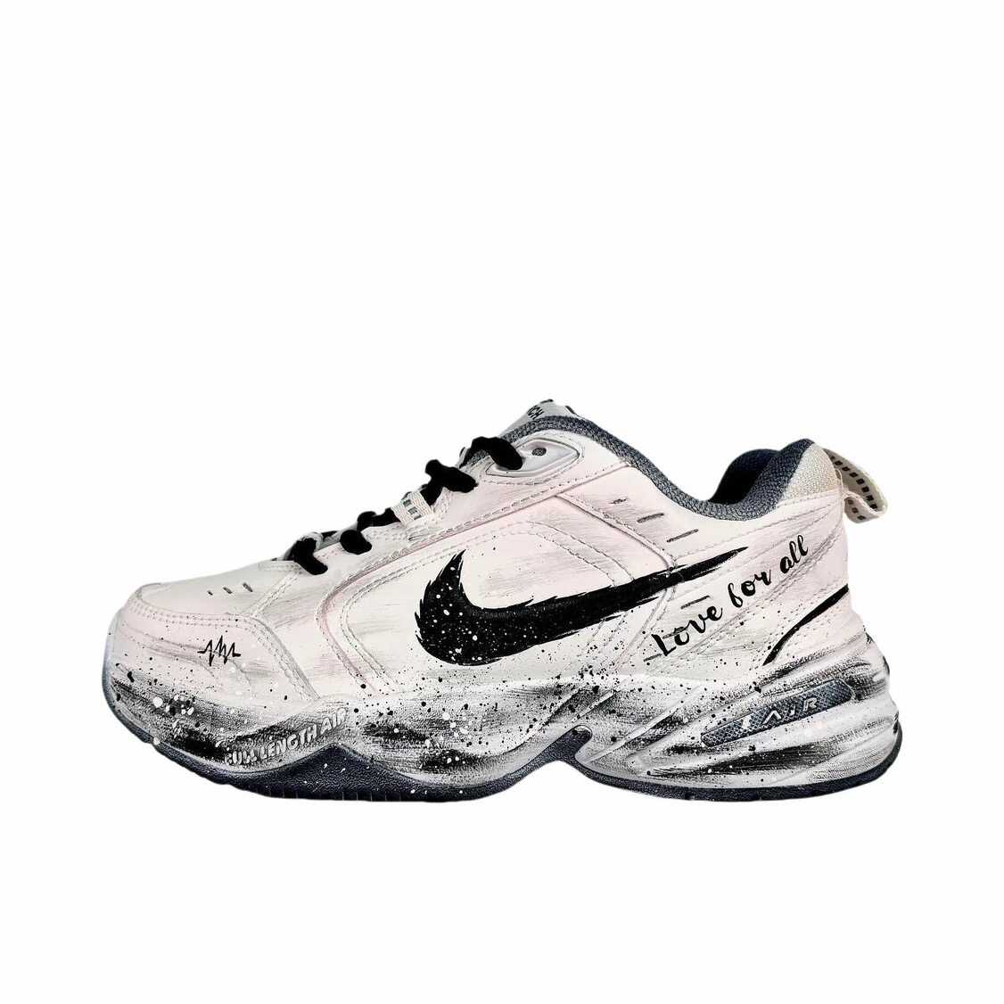 【定制球鞋】 Nike Air Monarch 4运动休闲鞋 混沌之旅415445-102