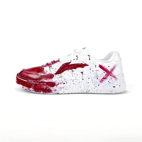 【定制球鞋】Li Ning/李宁  浮舟 板鞋  案发现场  AGCS419-1