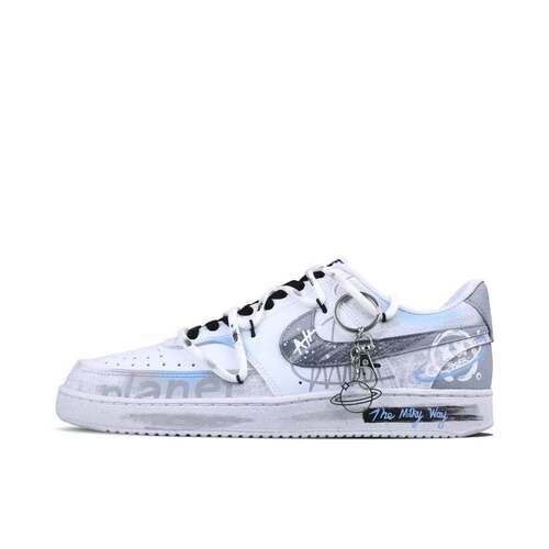 【定制球鞋】 Nike Court Vision 1 板鞋  星际穿越   DH2987-101