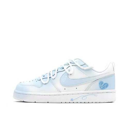 【定制球鞋】 Nike Court Borough 板鞋 海盐爱心 DQ5979-100