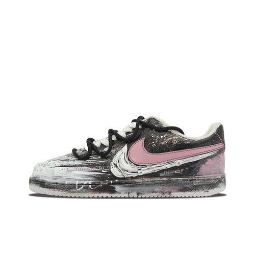 【定制球鞋】Nike Court Vision1 病变 泼墨 黑粉 DH2987-101