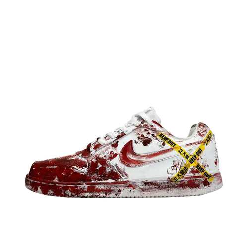 【定制球鞋】Nike Ebernon 板鞋  施工现场 AQ1775-100