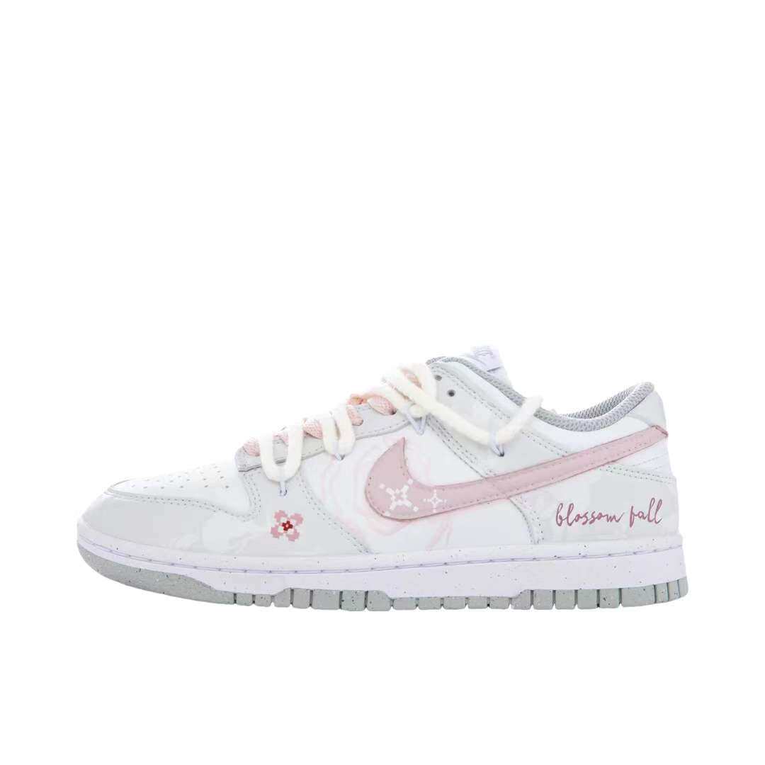 【定制球鞋】 Nike Dunk 板鞋 落花/粉色 DD1503-103