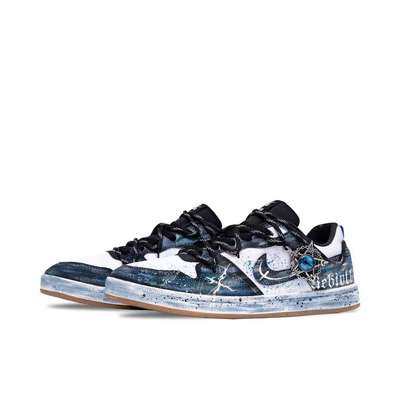【定制球鞋】 Nike SB Alleyoop 板鞋  星辰之眼 CJ0882-104