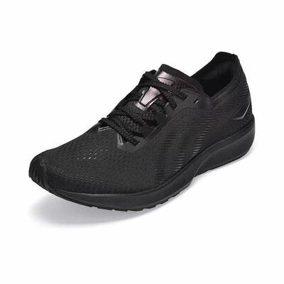 Do-win/多威 隐忍系列 回弹轻量 减震 竞速 稳定支撑  跑鞋 黑色