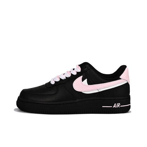 【定制球鞋】Nike Air Force 1 粉白双勾 甜酷 粉白黑 DD8959-001