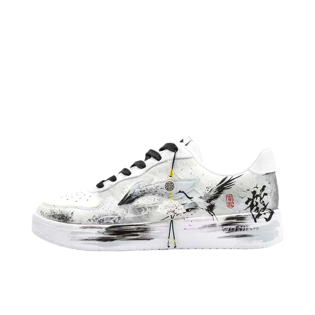 【定制球鞋】LiNing李宁 浮舟 仙鹤  AGCS419-1