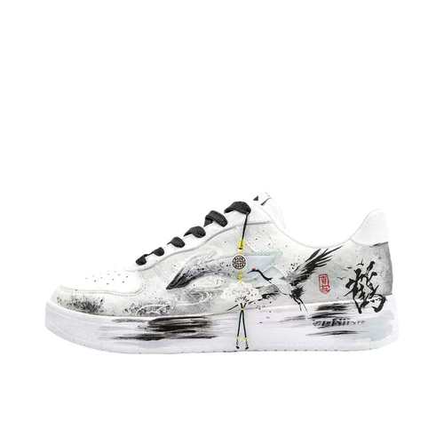 【定制球鞋】LiNing李宁 浮舟 仙鹤  AGCS419-1