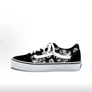 范斯 Vans Ward Active VN0A36EMC4R 素花墨影 定制球鞋
