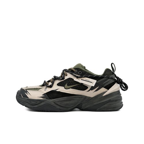【定制球鞋】Nike M2K 合成革 矢量之墟 废土风 黑绿 BV0074-300