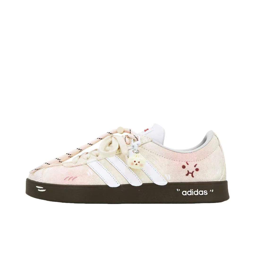 【定制球鞋】Adidas neo VL Court 2.0 板鞋 奶黄包HQ1802