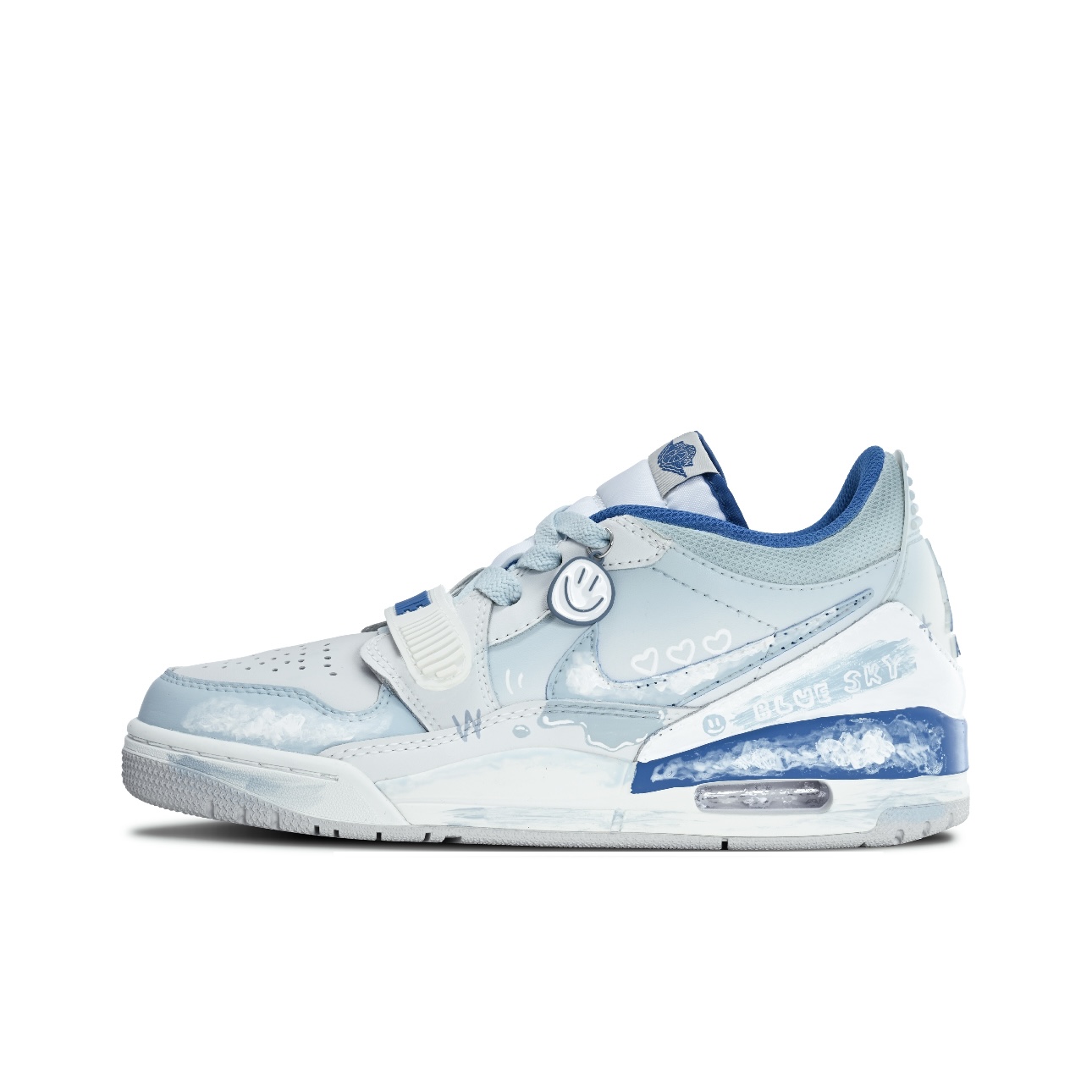 耐克AJ312冰蓝低帮复古篮球鞋