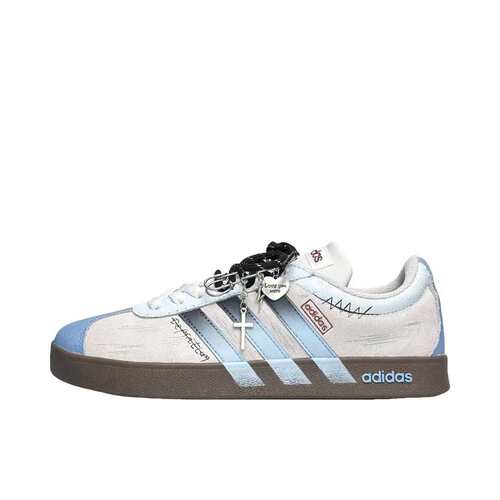 【定制球鞋】adidas neo Vl Court 2.0 海风 JR2560