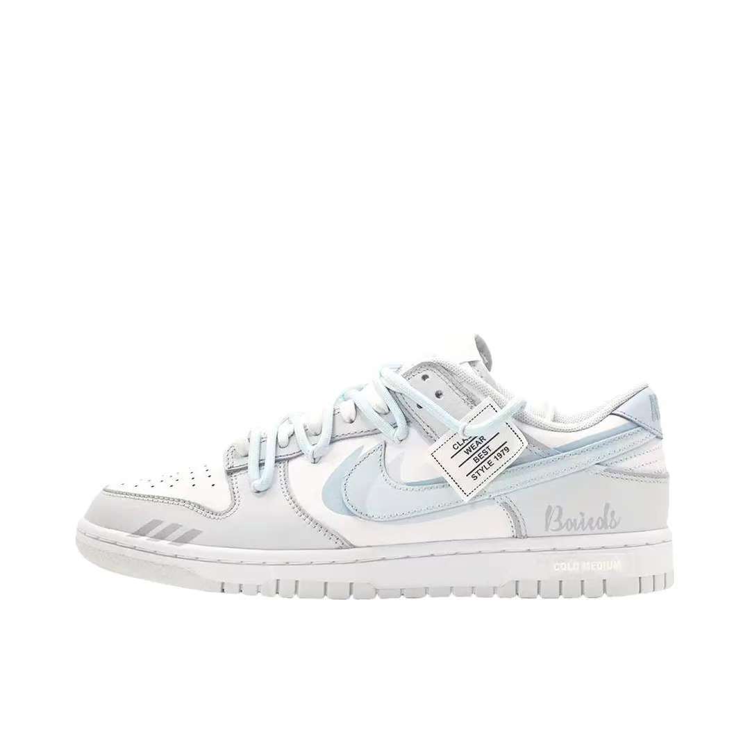 【定制球鞋】Nike Dunk 灰蓝三钩  HF0730-160