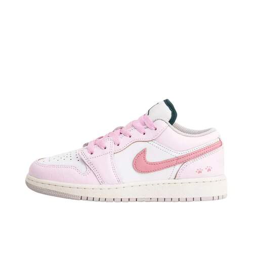 【定制球鞋】Air Jordan 1  板鞋 粉色佳人 FQ7687-300