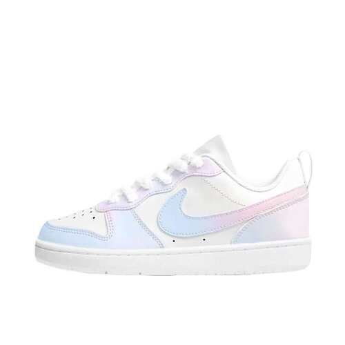 【定制球鞋】Nike Court Borough 蓝粉琉璃 Nike