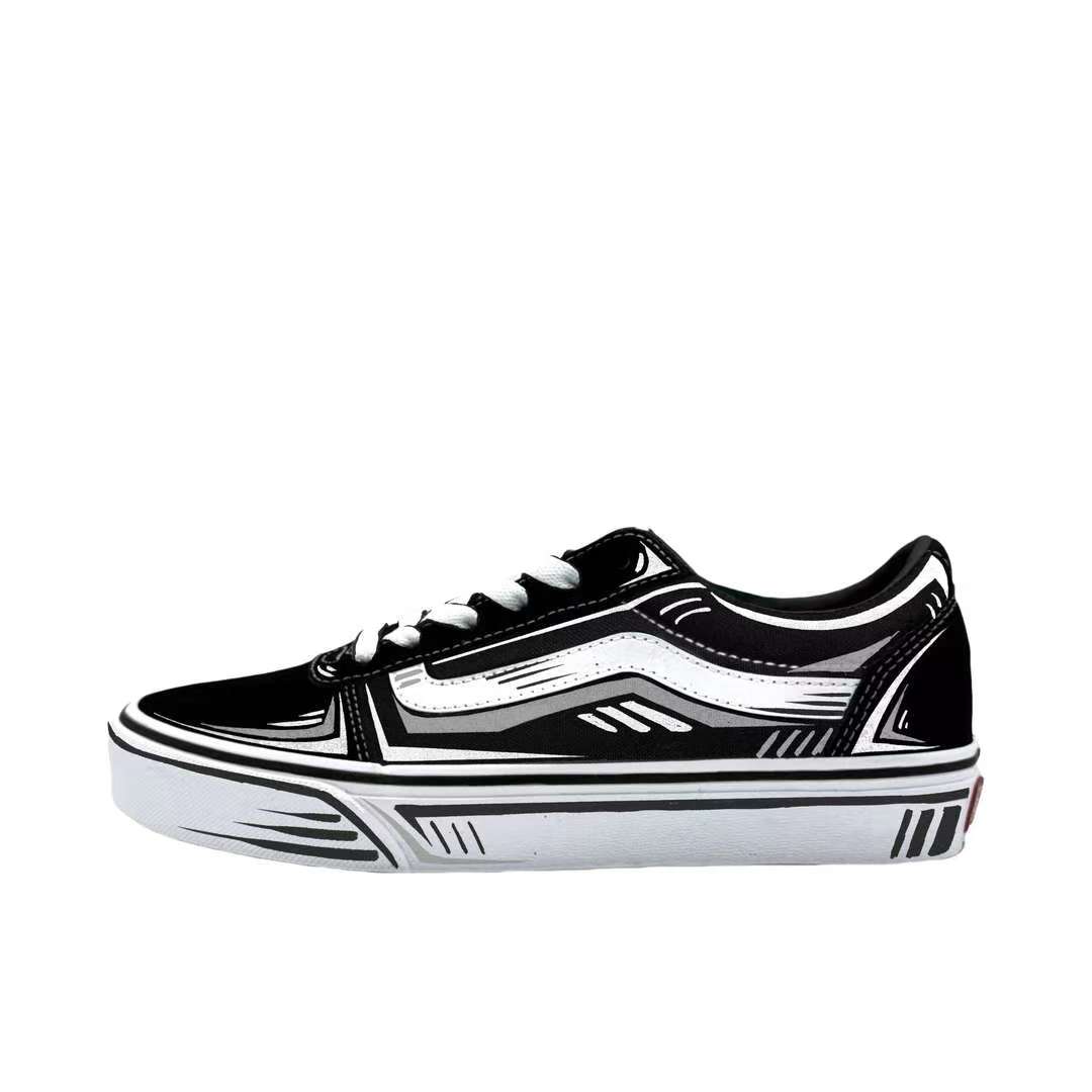 【定制球鞋】Vans/范斯 Ward Active 线绘次元   色VN0A36EMC4R