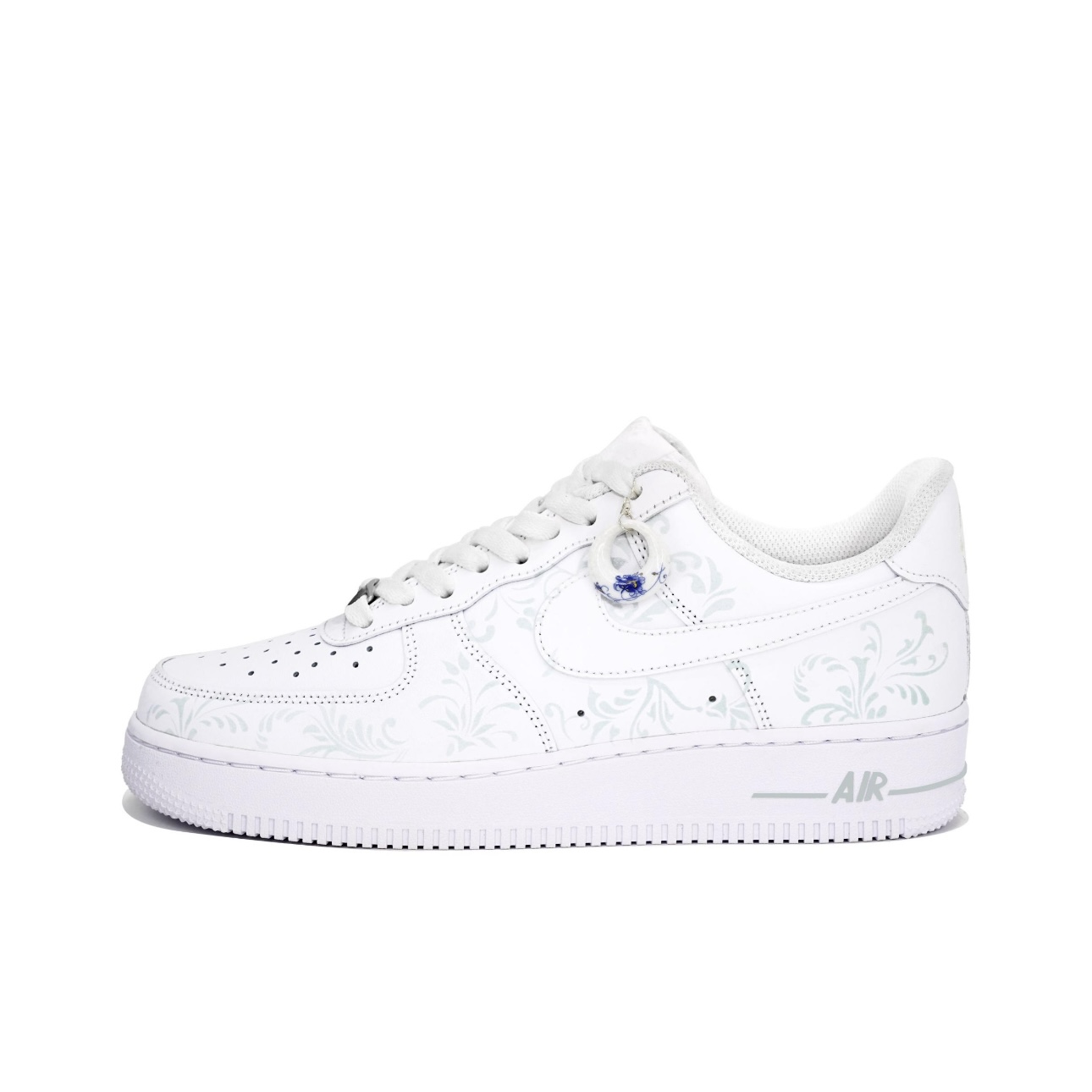 【定制球鞋】Nike Air Force 1温变青花瓷  国风 白色 CW2288-111