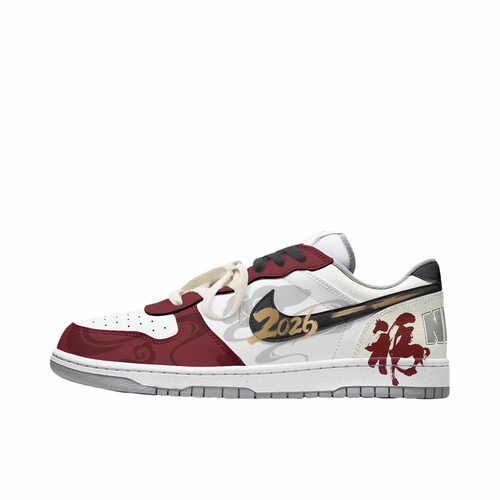 【定制球鞋】 Nike Big 板鞋  瑞云贺岁 355152-106