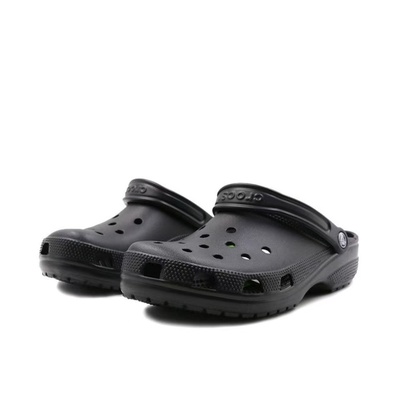 Crocs Classic Clog 经典克骆格 运动沙滩 洞洞鞋 纯黑色