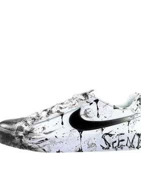 【定制球鞋】Nike Court Royale 板鞋  案发现场悬案 BQ4222-103