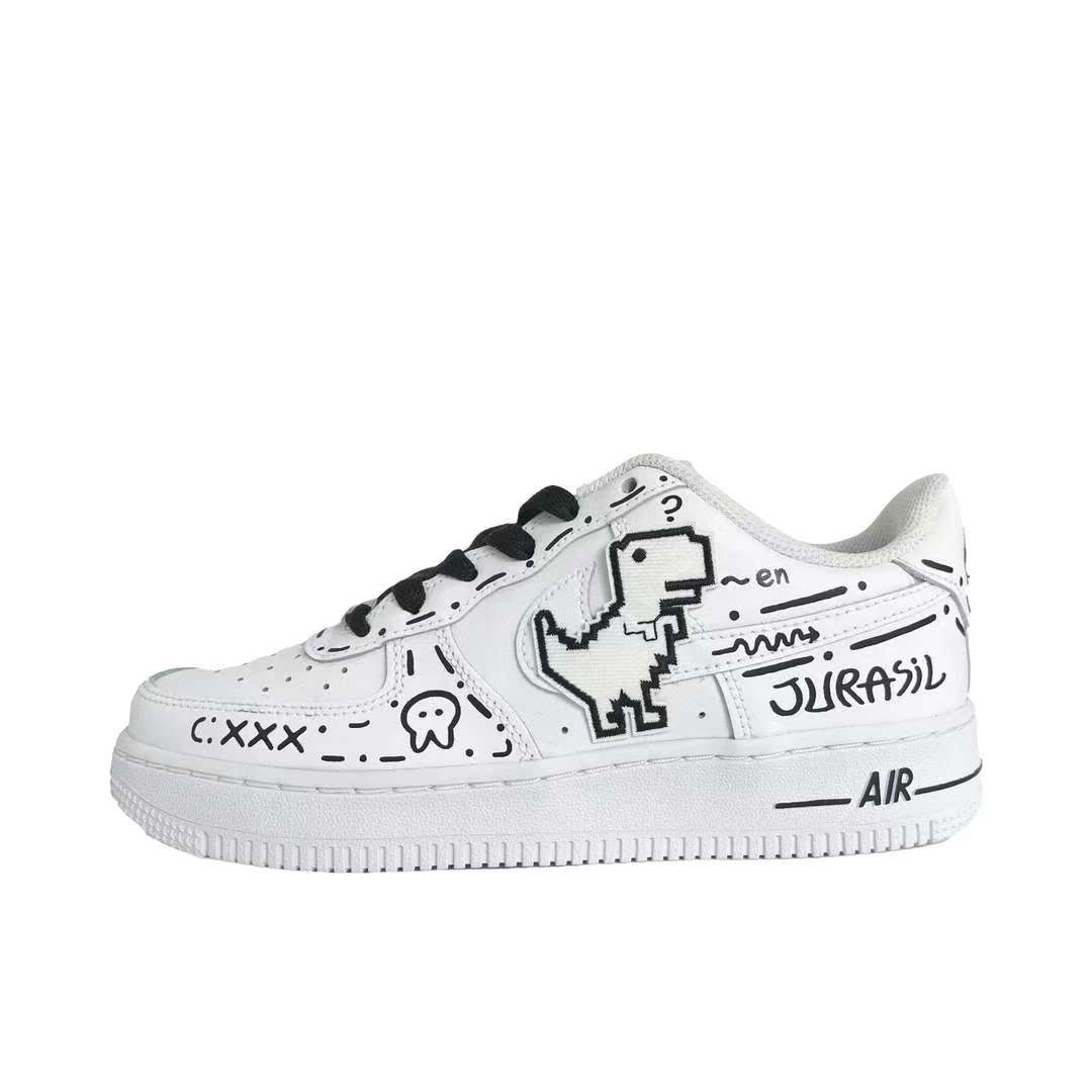 【定制球鞋】Nike Air Force 1恶龙咆哮 CW2288-111