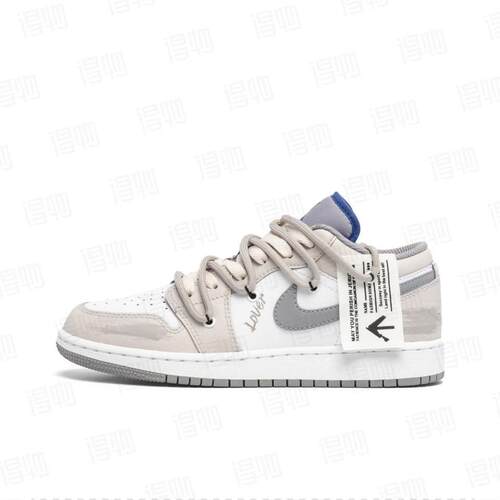 【定制球鞋】 Air Jordan 1 爱意奶咖 553558-414