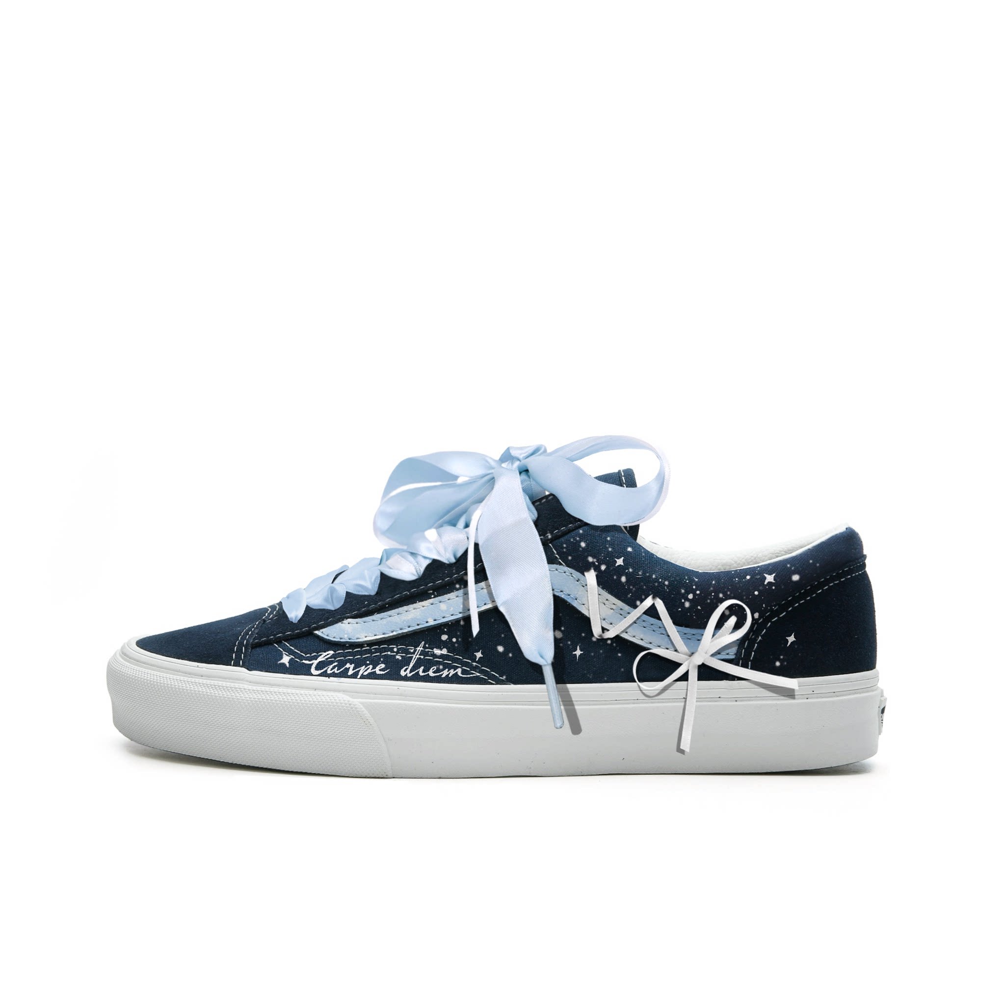 VansStyle36低帮手绘帆布鞋