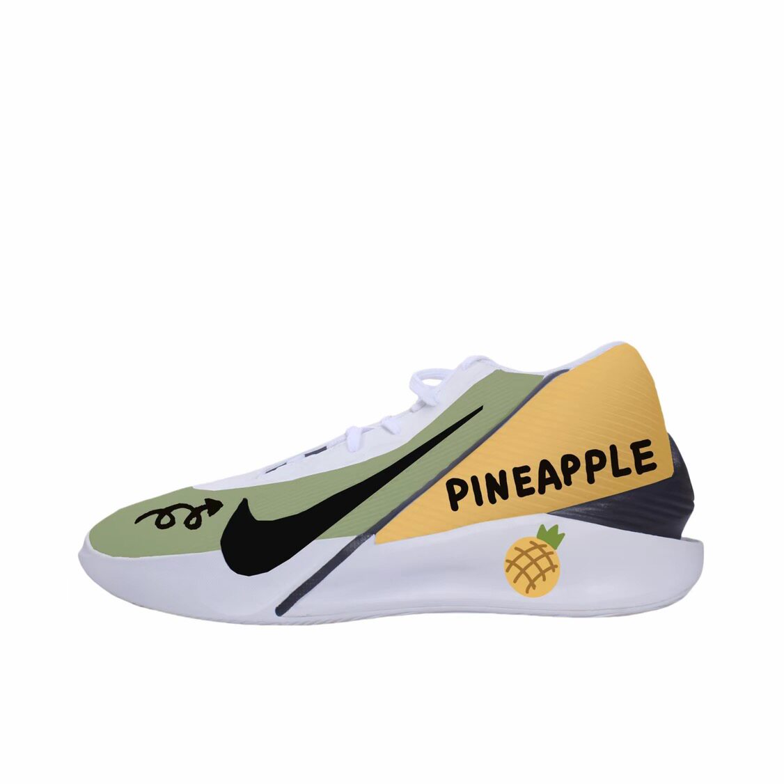【定制球鞋】Nike G.T.JumpAcademyEP篮球鞋 菠萝吹雪 HF1804-100