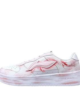 【定制球鞋】Li Ning/李宁  浮舟  板鞋  锦鲤附体 AGCS419-1