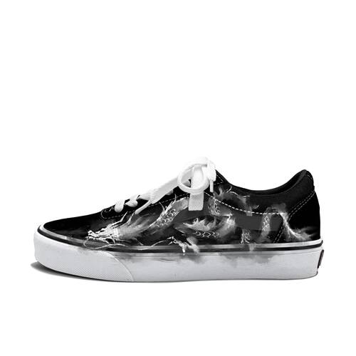 【定制球鞋】Vans/范斯 Ward 水墨龙吟VN0A36EMC4R/VN0A3IUNIJU