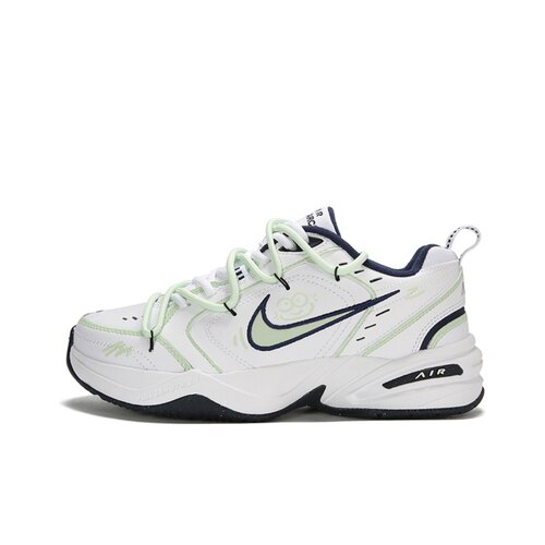 【定制球鞋】Nike Air Monarch 4蛙趣二次元 手绘 白绿415445-102