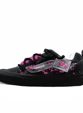 VANS范斯定制粉墨低帮面包鞋