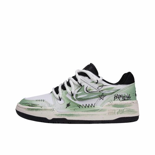【定制球鞋】Nike Full Force 板鞋   青雾涂鸦 FB1362-101