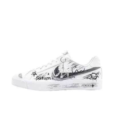 【定制球鞋】Nike Court Royale  断裂星际 BQ4222-103